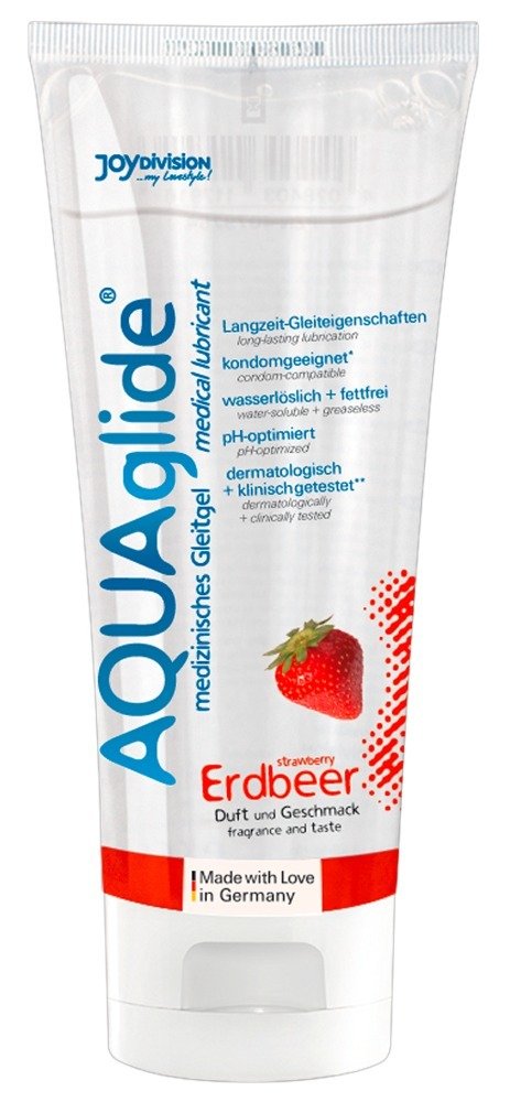 Gleitgel Aquaglide Erdbeer 100ml