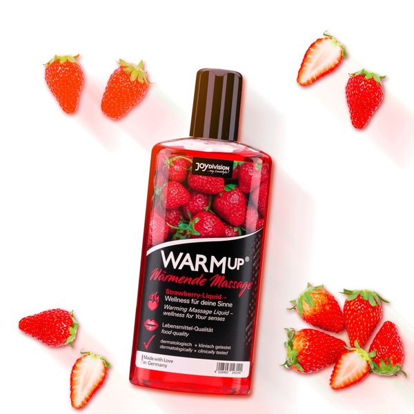 Massageöl WARMup Erdbeere 150ml